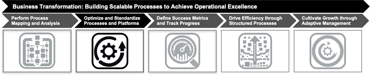 Optimize and Standardize Processes and Platforms